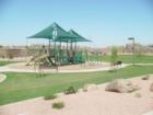 Shaded childs play area in Freeman Farms