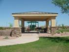 One of the covered Ramadas in Freeman Farms with BBQ