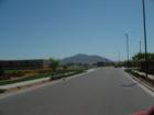 View of the San Tan Mountains and the School to the left.