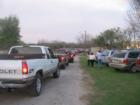 In line for parking at the Smithville Jamboree 3-29-2008