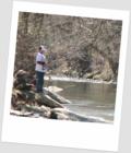 Opening Day of fishing season in downtown Parkton