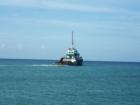 Tug Boat heading out to neighbor island.