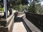 the walking bridge..Bill Botts Park