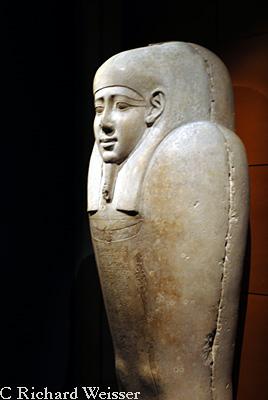 Sarchophogus at the Michael C. Carlos Museum at Emory University.