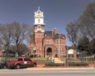 Ok the Old Court House in Downtown 
      Lawrenceville GA does not bend in the wind ..