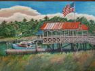 View of Shem Creek in Acrylic
