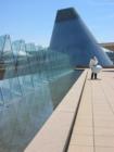 Glass museum in the central Tacoma.