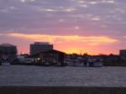 Twilight View of Gulfport from the Pier at HWY 90 and 20th St.