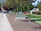 Halcyon - Foothill sign on Halcyon Avenue near Western Avenue
