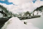 Big Bear Dam in the Snow