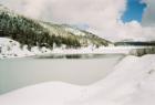 Big Bear Lake in the Snow