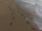 foots in sand