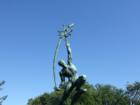Statue At Flushing Meadow Park