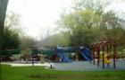 One of the many parks located along the Riverwalk.