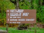 Entrance to Harts Brook Park