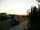 A sunset over Milpitas take from the foot of the mountains boardering our city