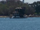 A Houseboat in Woods Hole Harbor