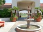 Fountain at Montecito Club House at Sun City Shadow Hills in Indio, CA