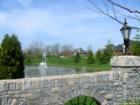 View of the lake in Locust Creek, Louisville Kentucky