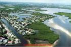 Aerial View of Harbor Isle in northeast St Petersburg