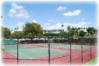 Isla Key's tennis courts