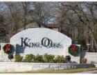 King Oaks Entry