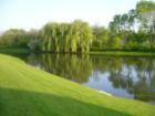 Lake view at Hometown, Oswego