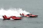 Strait Thunder races in Port Angeles.