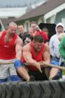 Internationally Famous Strongman, Jesse Marunde, at the Sequim Irrigation Festival Strongman Contest