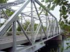 The Old Steel Bridge At Ozark Missouri