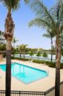 Pool at the Brisa del Lago Condo Complex overlooking the lake.