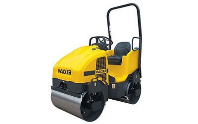 Rodillo Doble Articulado WACKER RD-12 a grasolina 18HP, 1200Kg