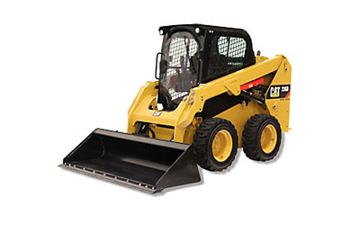 Minicargador CAT 236B<br>Mini-retro 1CX JCB