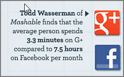 gplus-FB-comparison Google+ and Facebook comparison