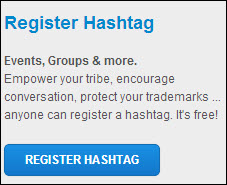 Register-Hashtag Register your hashtag