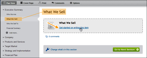 what we sell