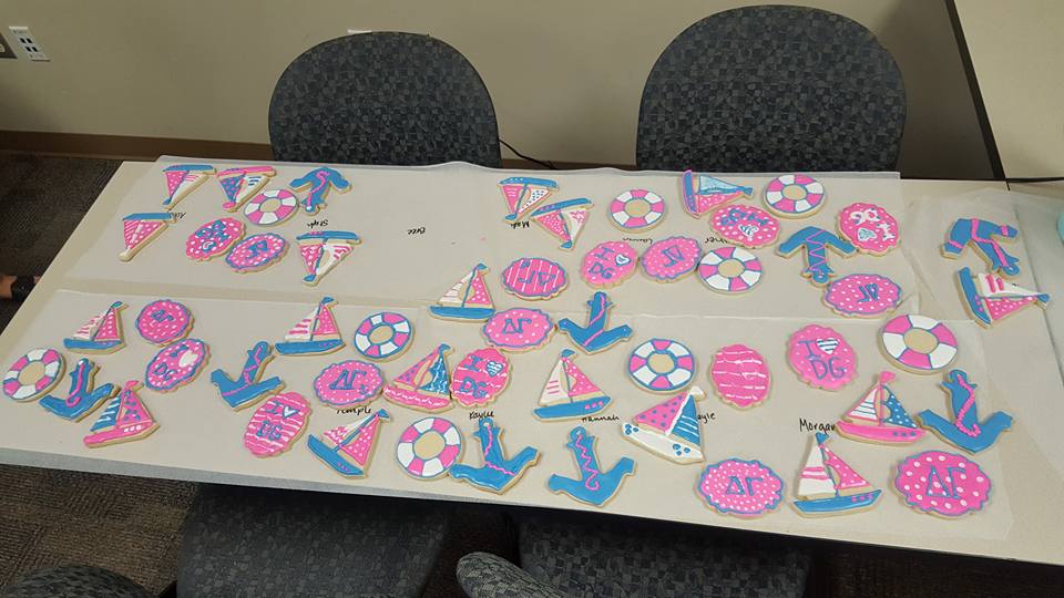 Nautical Cookie Decorating - 2018