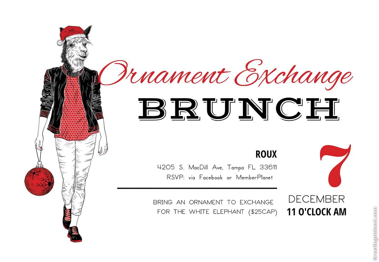 2019 Ornament Exchange @ Roux