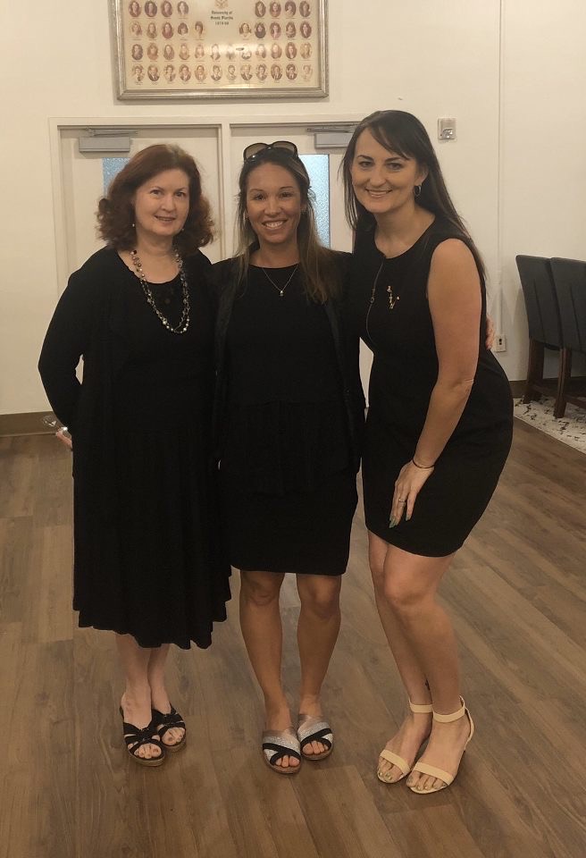 2020 Alumna Initiate Pi Alpha Ceremony for Melissa Wilson