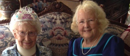 Nancy McCaffrey turns 101 years old!