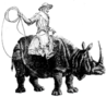 Gaucho-montado-em-rinoceronte