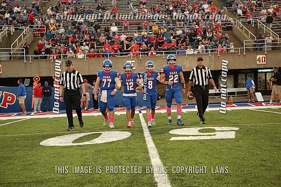 Wheeling Park varsity football 10-4-24