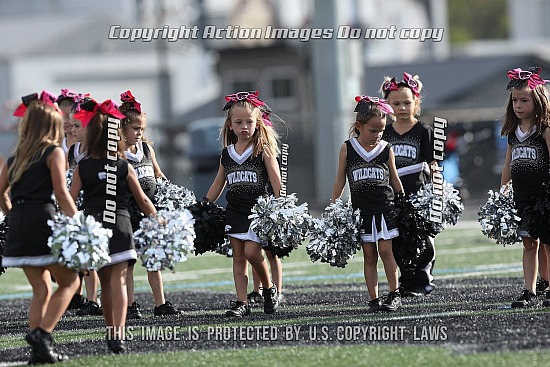 Edison Jr Wildcats bantam cheer 9-27-25