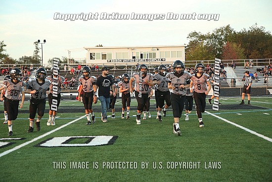 Edison Jr Wildcat varsity football 9-27-25