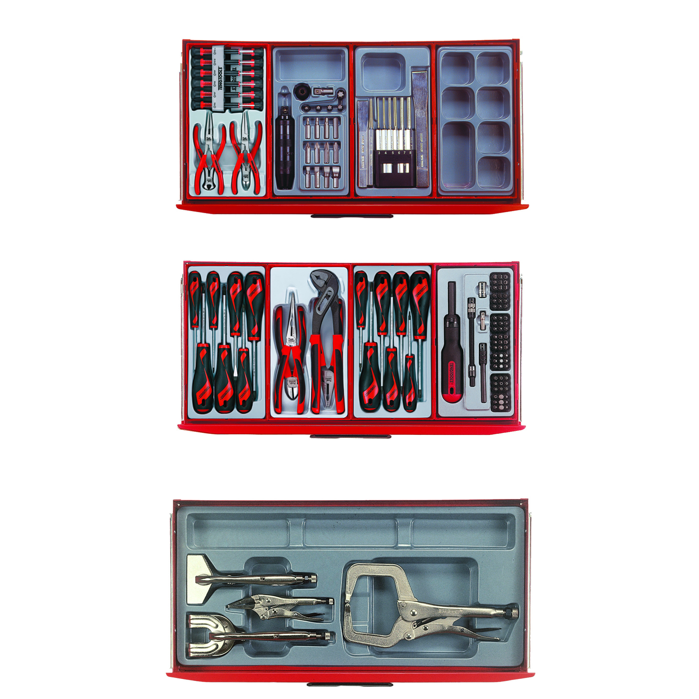 Teng Tools TCMM715N 715 Piece Mega Master Tool Kit Set w/ Sliding