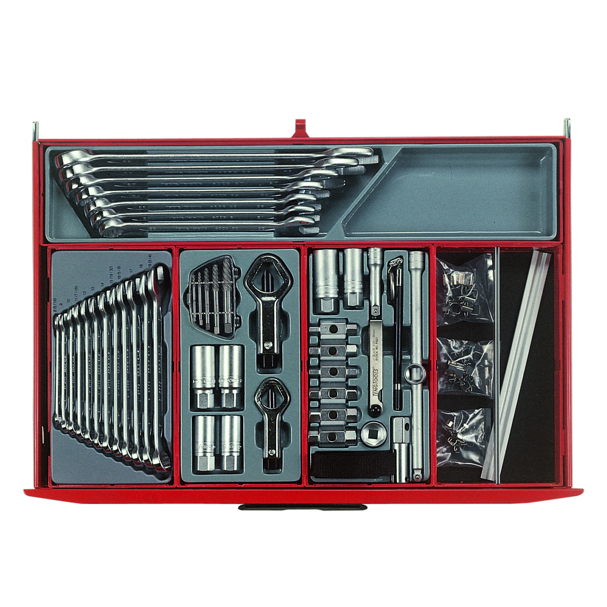 Teng Tools TCMM715N 715 Piece Mega Master Tool Kit Set w/ Sliding