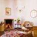 Interior Design: Kathryn Ireland  Rug: Amadi Carpets