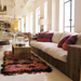Interior Design: Commune Design;  Rug: Amadi Carpets