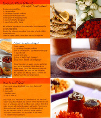 Recipe - Fava Balls or Fava Fritters with Caper & Tomato Sauce