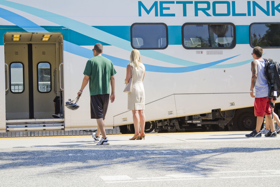 Metrolink commuters